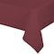 Smarty Had A Party 54 x 108 Burgundy Rectangular Disposable Plastic Tablecloths 96 Tablecloths, 96PK 813270-BR-CASE - alternate 1